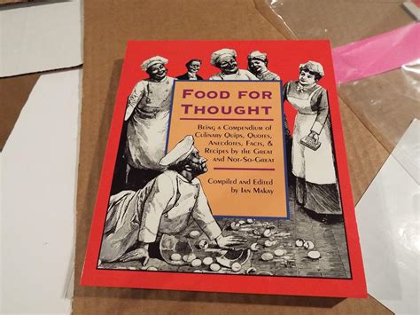 Buy Food for Thought: Being a Compendium of Culinary Quips, Quotes ...