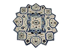 Buy HASIDA RUGS Modern Collection Area Rug 2.6x2.6 Feet Handmade Wool ...