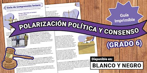 Guía Imprimible Polarización Política
