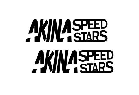 Buy Akina Speedstars Speed Stars Initial D Decal Vinyl Sticker JDM ...