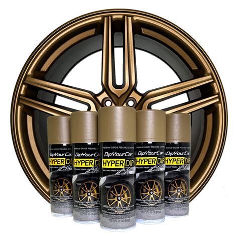Gold Metalizer Plasti Dip Rims