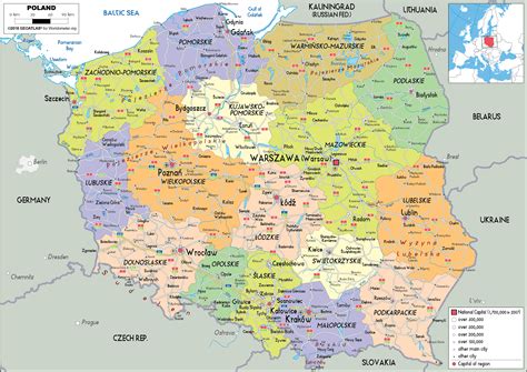Poland Map
