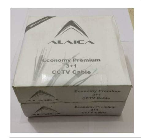 Alaica CCTV Cable - Economy 3+1 Recommended Installation Distance - up ...