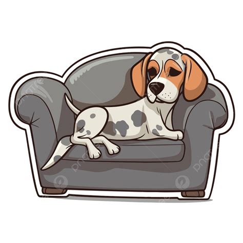 Dog On Couch Clipart PNG, Vector, PSD, and Clipart With Transparent ...
