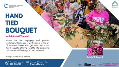 Hand-tied Bouquet Workshop with Róisín OConnell - Bealtaine 2026 in ...