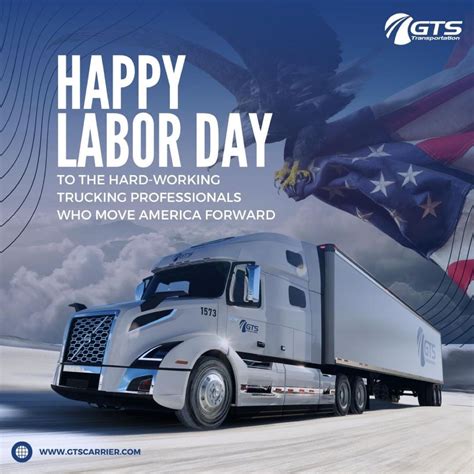 GTS Transportation Corp on LinkedIn: #trucking #happylaborday