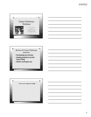 Fillable Online paadultedresources Microsoft PowerPoint - Career ...