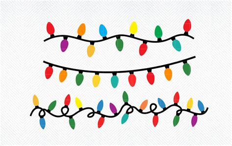 SVG Christmas Lights, SVG Christmas Ligh Graphic by SVG DEN · Creative ...