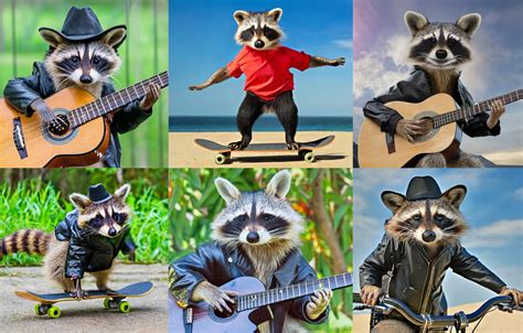 Apparently AIs thinks this is normal raccoon behaviour : r/Raccoons