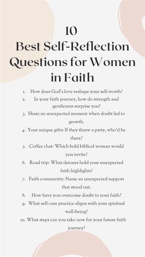 10 deep self reflection questions for christian women – Artofit
