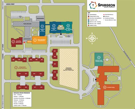 Spurgeon Campus Map – Senior Community