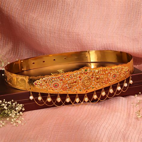 Gold Waist Belt | Gold Waist Belt For Saree | Tanishq Online Store
