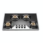 4 Bnr Hindware Glass Cooktop Coral Lpg Gas Stove