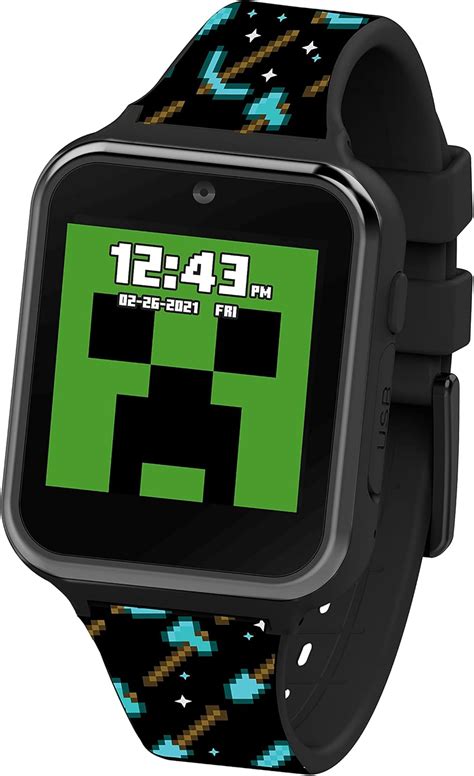 Accutime Minecraft Kids Smart Watch Toy - Learning India | Ubuy