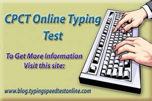 Image result for CPCT Typing Test