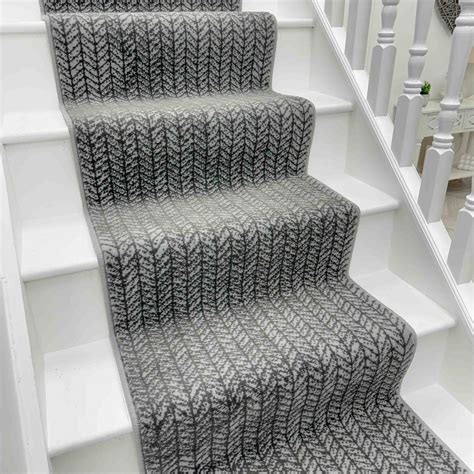 Empire Light Grey Stair Runners | Runrug