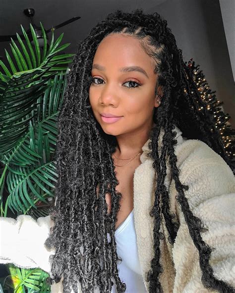 ELIGHTY Butterfly Locs Crochet Hair - Distressed Faux Locs, Pre-twisted ...