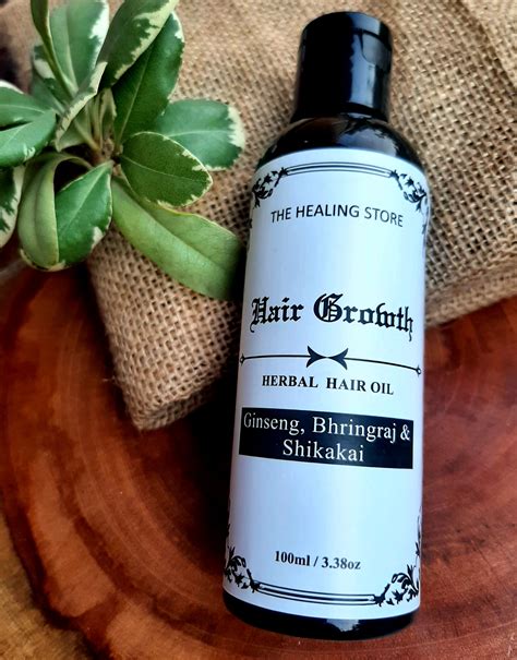 Hair Growth Herbal Hair Oil – The Healing Store