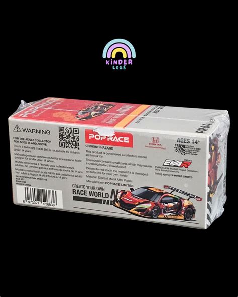 Pop Race Acura NSX GT3 EVA RT Production Model-02 - Buy At Kinder Logs
