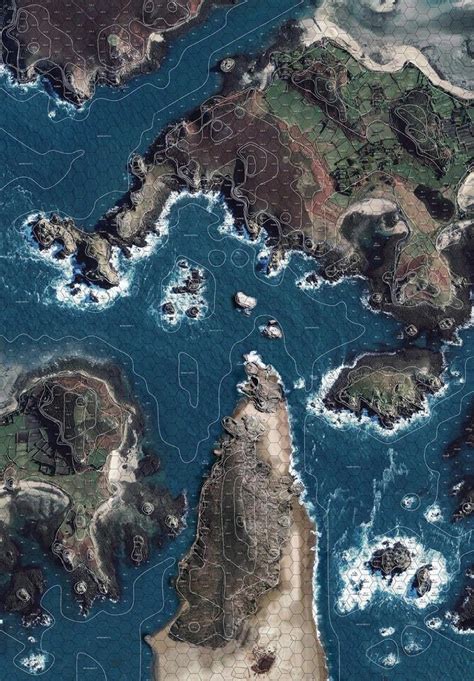 Image result for Archipelago Hex Map