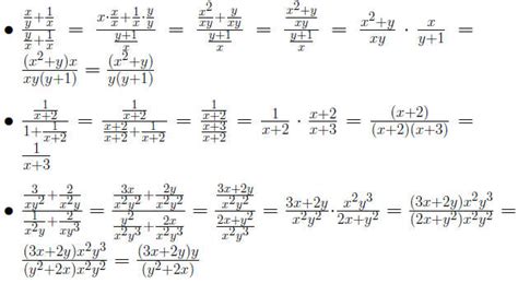 Image result for Simplifying Complex Rational Expressions