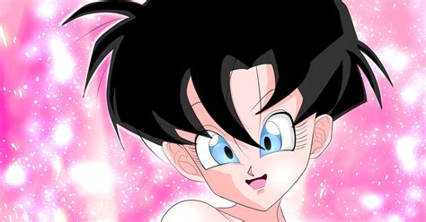 DRAGONBALL, fanart, nude / Videl Sexy (Short Hair DBZ) - pixiv