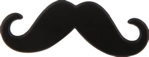 Tripin BLACK MOOCH MOUSTACHE LAPEL PIN BROOCH FOR MEN IN A GIFT BOX ...