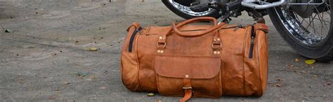 Buy ADIMANI Vintage Leather Gym Workout Travel Weekend Bag for Men and ...