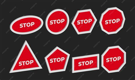 Stop Sign Template