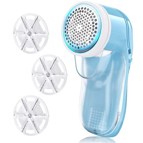 Fabric Shaver, Lint Remover, Lint Shaver with 3 Replaceable Blades ...