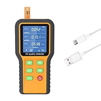 CMTOOL Air Quality Monitor Indoor Outdoor Home Air Quality Tester ...