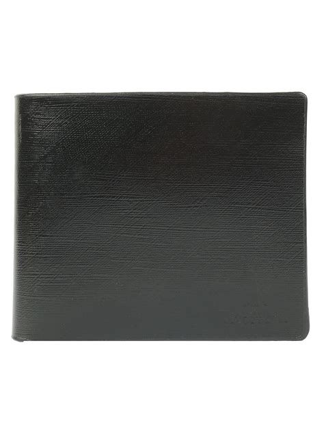 Alvaro Castagnino Men's Black Color Leather Wallet