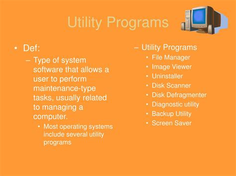Image result for Utility Programs in Computer