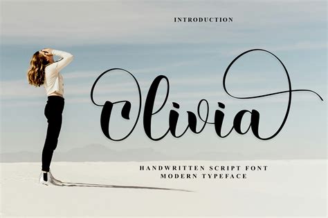 Olivia Font by Black line · Creative Fabrica