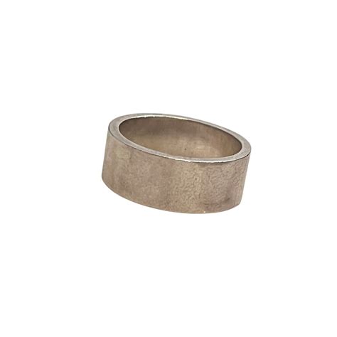 vintage silver band ring | NOIR ONLINE