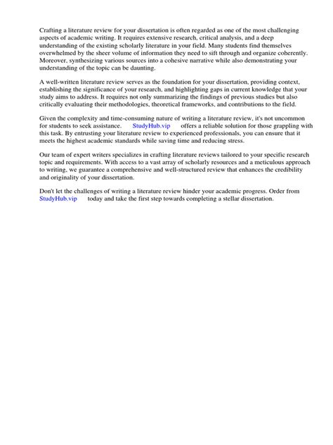 Image result for Dissertation Literature Review Example