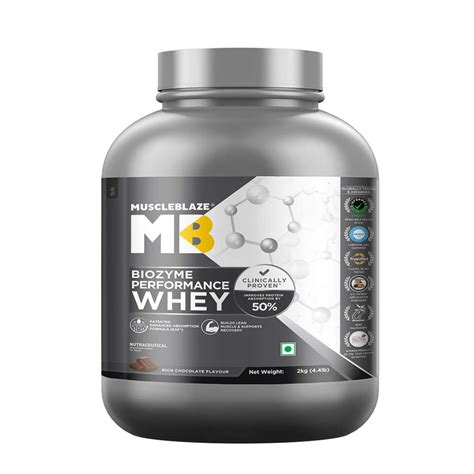 (MB) MuscleBlaze Biozyme Performance Whey | Fitfuel Nutrition
