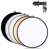 Powerpak 110cm/42 inch 5 in 1 Photography Camera Reflector Collapsible ...