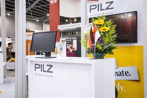 ITAP Singapore Exhibition Stand Pilz - Booth Design Services | PUNKTLANDUNG