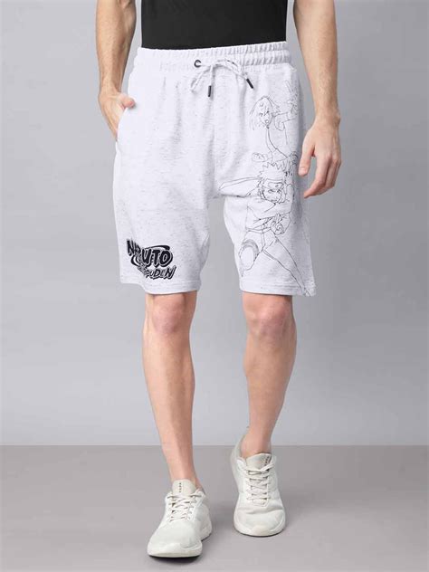 Naruto White Shorts For Men – Free Authority