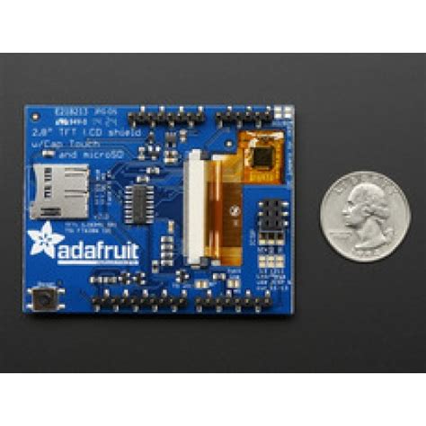 2.8" TFT Touch Shield for Arduino w/Capacitive Touch at MG Super Labs India