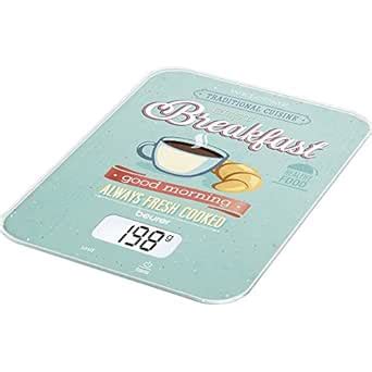 Beurer KS 19 Kitchen Scales with Pattern, Breakfast : Amazon.in: Office ...