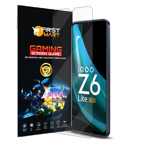 FIRST MART - A BRAND WORTH REMEMBERING Gaming Tempered Glass For Iqoo ...