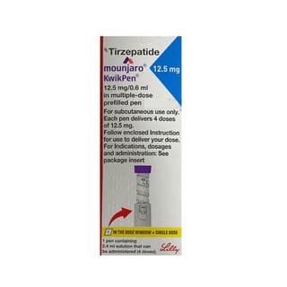 Mounjaro 12.5mg Kwikpen: Uses, Side Effects, Price, Dosage & More Info ...