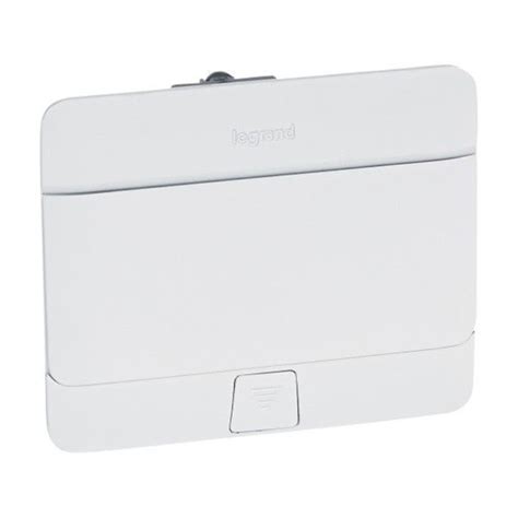 Legrand Arteor Glossy white 4 modules Pop up type flush mounting boxes ...
