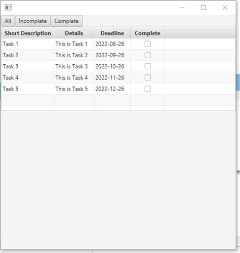 Image result for Java List View Fxml