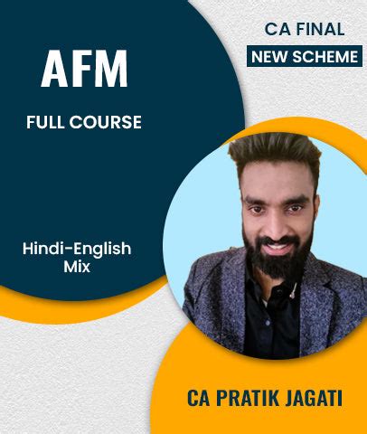 CA Final Advanced Financial Management By CA Pratik Jagati