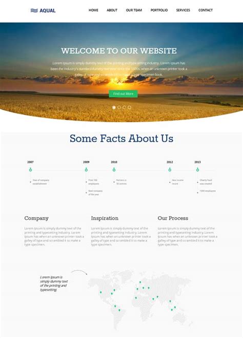 free web page templates