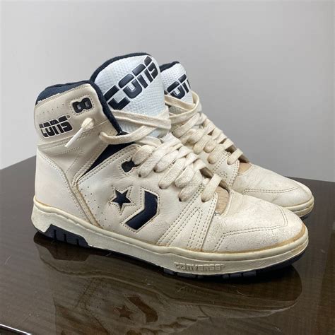 Rare Vintage 80s 90s Cons Converse Mid Basketball Sneakers Shoes 8.5 ...