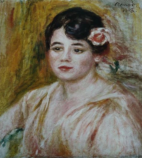 Portrait Of Adèle Besson - Art Prints by Pierre-Auguste Renoir | Buy ...